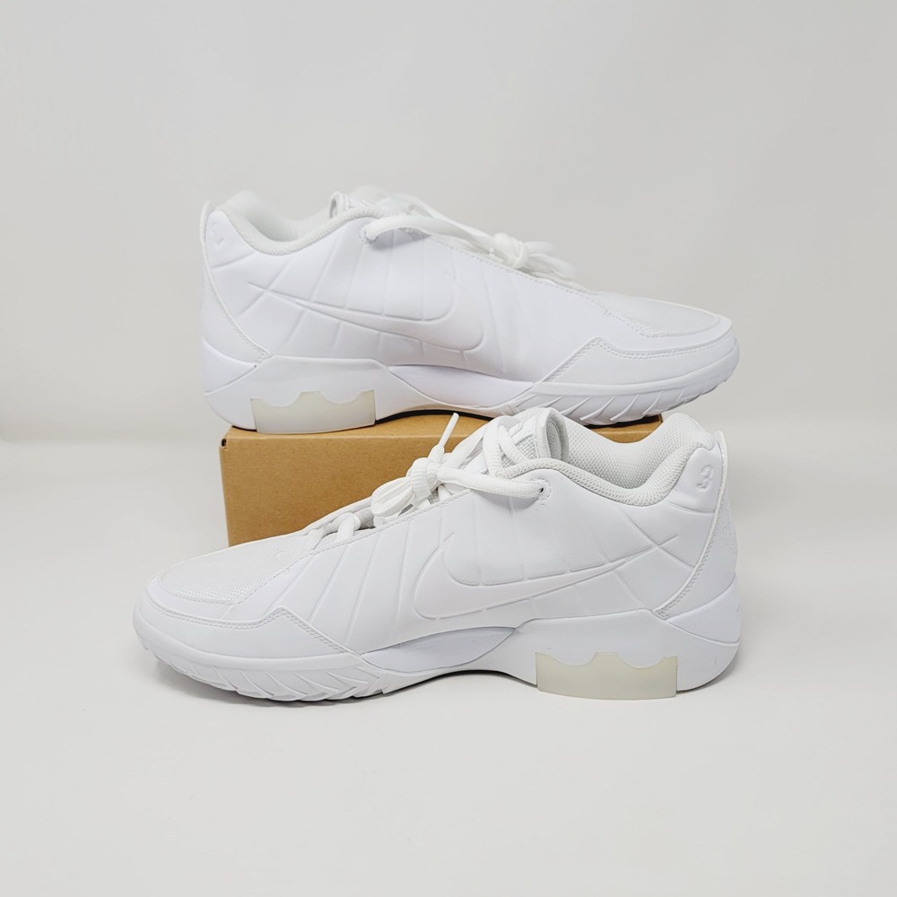 Nike LeBron Witness IX Basketball Shoes Mens 10.5 White II7520-100 Sneakers